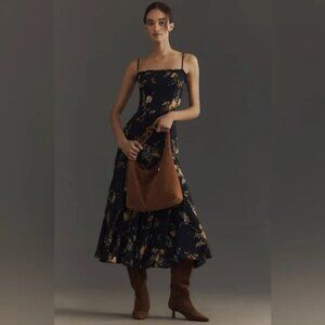 REFORMATION Lilibet Dress in Navy